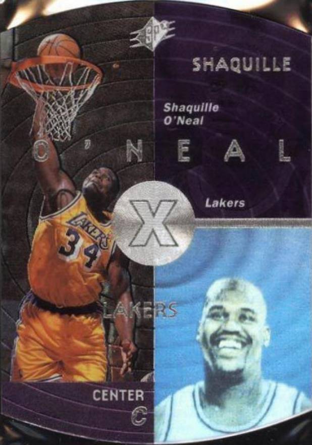 1997 SPx Shaquille O'Neal #22 Basketball Card