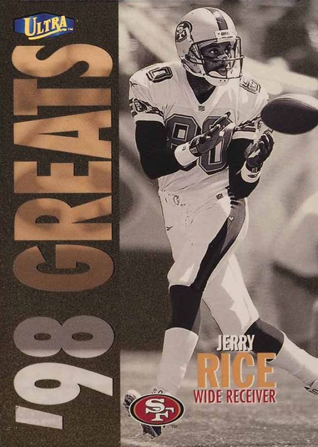 1998 Ultra Jerry Rice #374G Football Card
