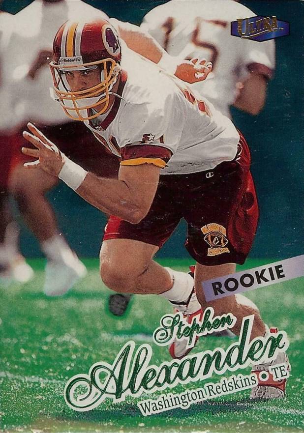 1998 Ultra Stephen Alexander #409 Football Card