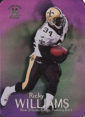 1999 Skybox Molten Metal Ricky Williams #127 Football Card