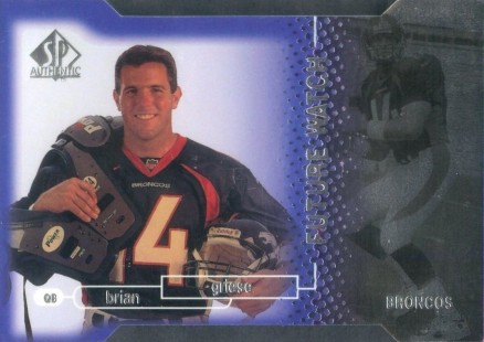 1998 SP Authentic Brian Griese #11 Football Card