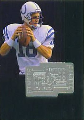 1998 SPx Finite Peyton Manning #287 Football Card