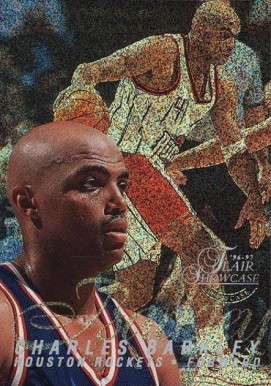 1996 Flair Showcase Charles Barkley #4 Basketball Card