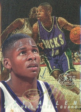 1996 Flair Showcase Ray Allen #35 Basketball Card