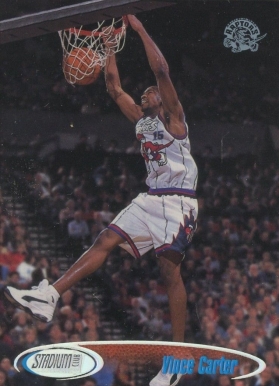1998 Stadium Club  Vince Carter #198 Basketball Card