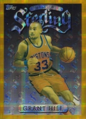 1996 Finest Grant Hill #130 Basketball Card