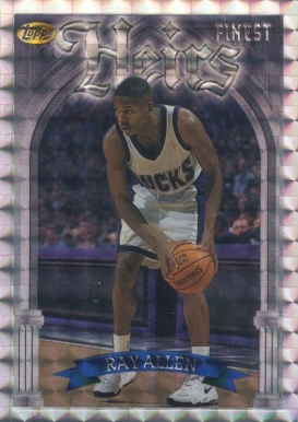 1996 Finest Ray Allen #252 Basketball Card