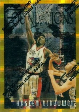 1996 Finest Hakeem Olajuwon #281 Basketball Card