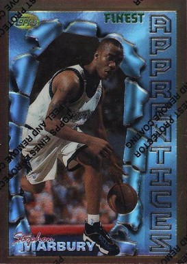 1996 Finest Stephon Marbury #62 Basketball Card