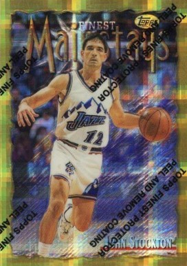 1996 Finest John Stockton #283 Basketball Card
