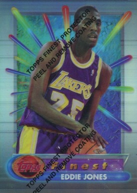 1994 Finest Eddie Jones #323 Basketball Card