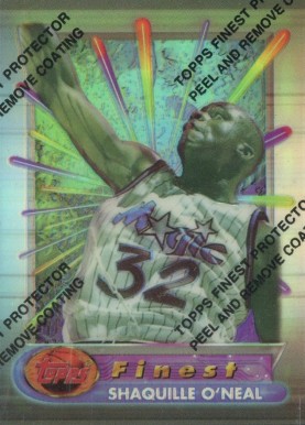 1994 Finest Shaquille O'Neal #32 Basketball Card