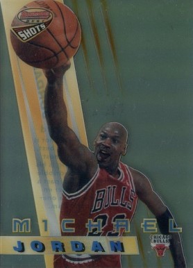 1996 Bowman's Best Shots  Michael Jordan #BS6 Basketball Card