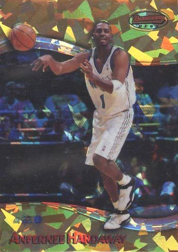 1998 Bowman's Best Anfernee Hardaway #8 Basketball Card