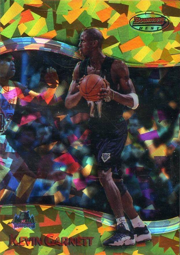1998 Bowman's Best Kevin Garnett #31 Basketball Card