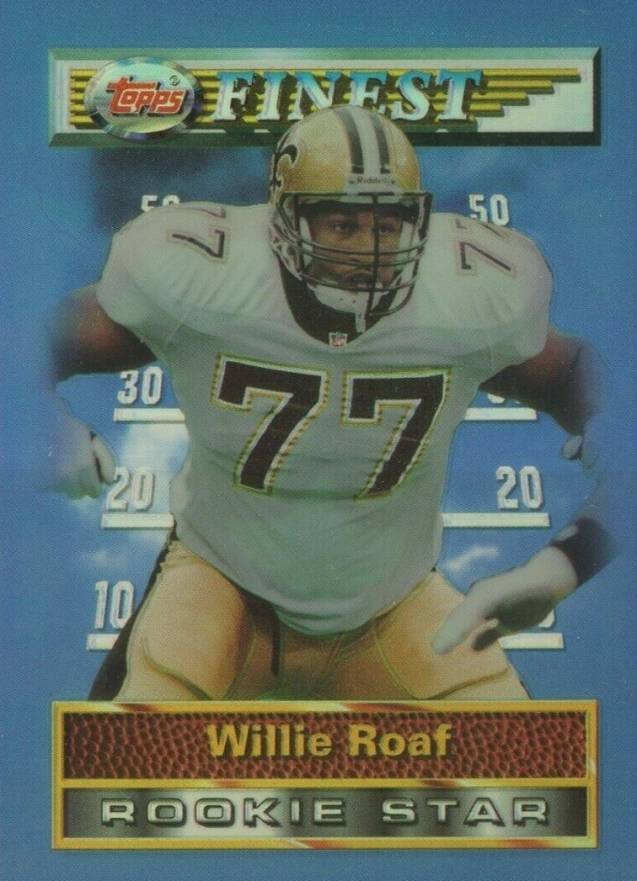 ACEO WILLIE ROAF NEW ORLEANS SAINTS CUSTOM HAND MADE ART CARD 