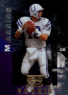 1998 Playoff Momentum Peyton Manning #98 Football Card