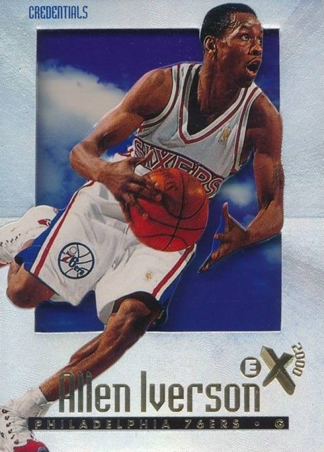 1996 Skybox E-X2000 Allen Iverson #53 Basketball Card