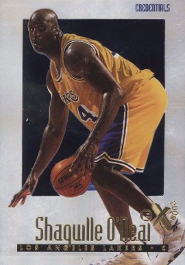 1996 Skybox E-X2000 Shaquille O'Neal #32 Basketball Card