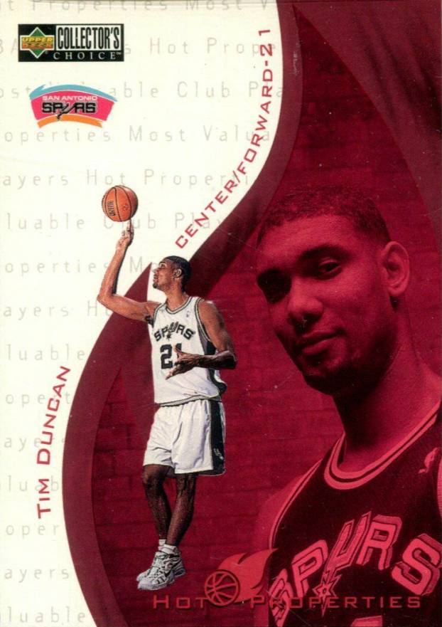 1997 Collector's Choice  Tim Duncan #379 Basketball Card
