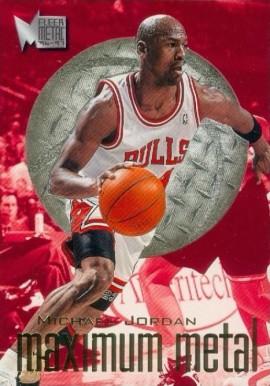 1996 Metal Maximum Metal Michael Jordan #4 Basketball Card