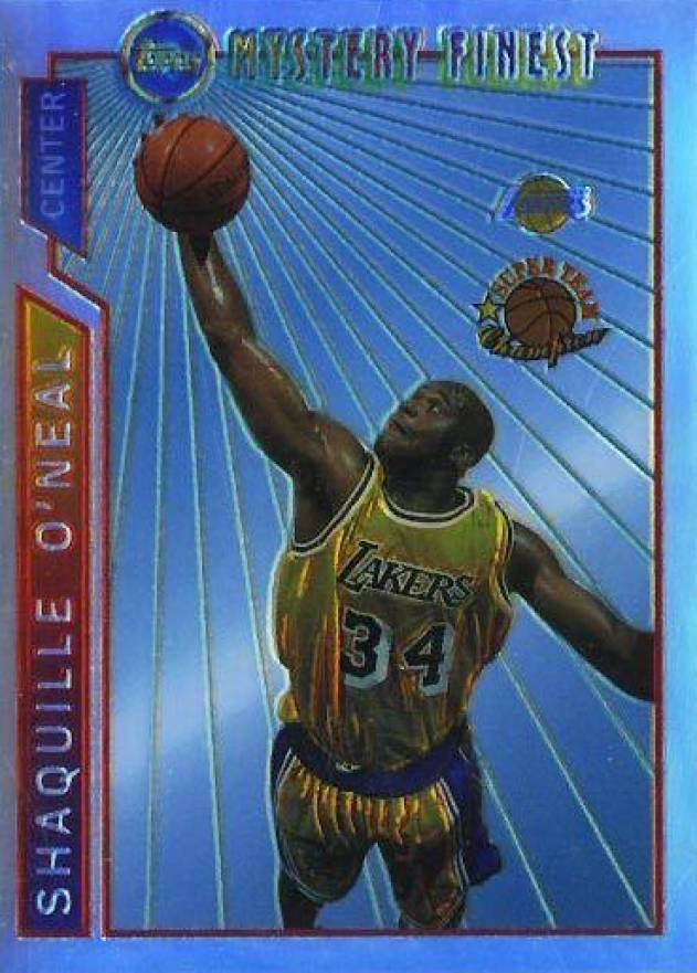 1996 Topps Mystery Finest Basketball Card Set - VCP Price Guide