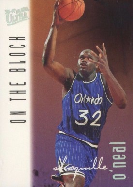 1996 Ultra Shaquille O'Neal #135 Basketball Card