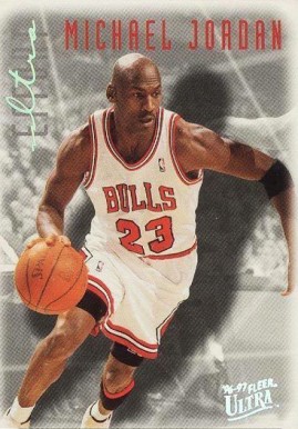 1996 Ultra Michael Jordan #143 Basketball Card