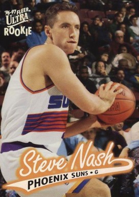 1996 Ultra Steve Nash #87 Basketball Card