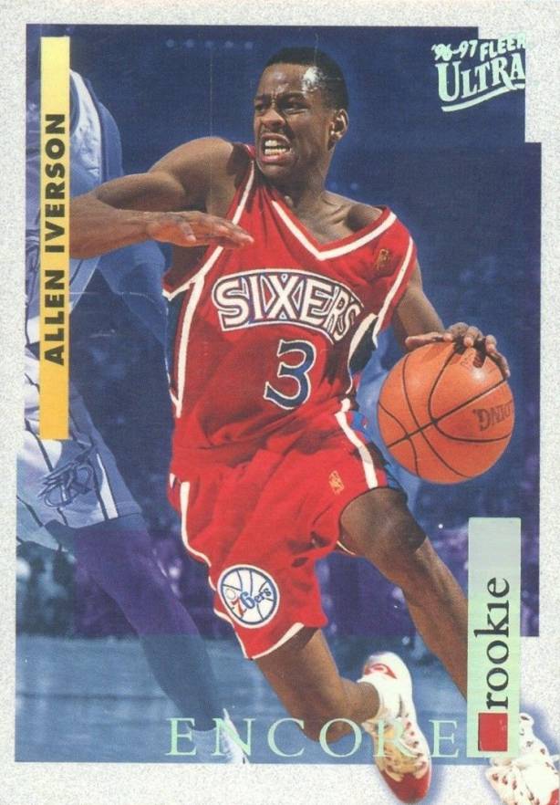 1996 Ultra Allen Iverson #270 Basketball Card