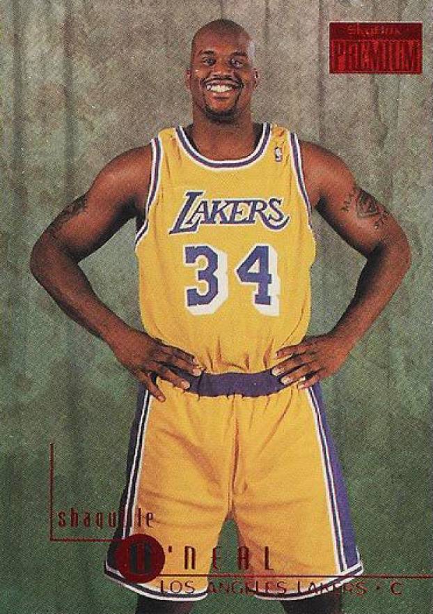 1996 Skybox Premium Shaquille O'Neal #58 Basketball Card