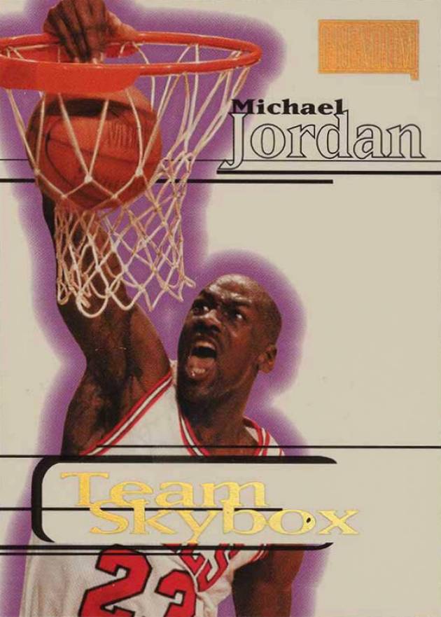 1996 Skybox Premium Michael Jordan #235 Basketball Card