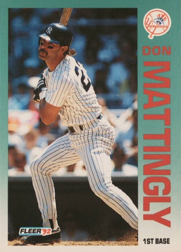1992 Fleer Don Mattingly #237 Baseball Card