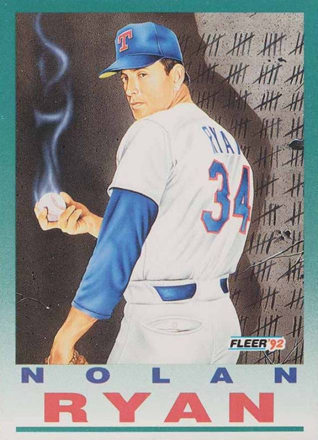 1992 Fleer Nolan Ryan #710 Baseball Card