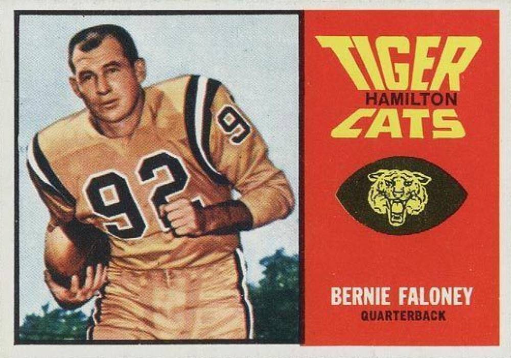 1964 Topps CFL Bernie Faloney #30 Football Card