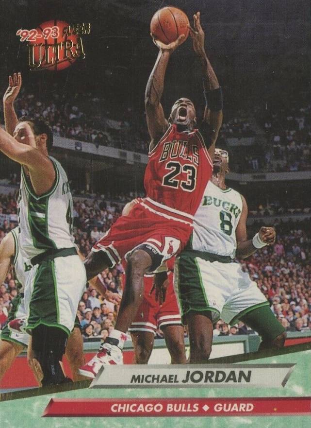 1992 Ultra Michael Jordan #27 Basketball Card
