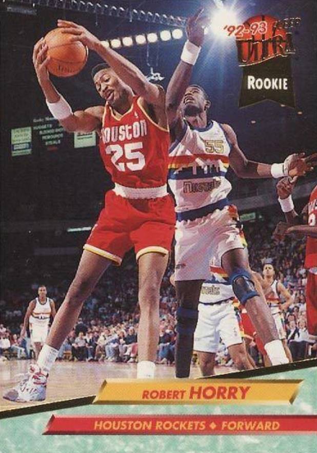 1992 Ultra Robert Horry #271 Basketball Card