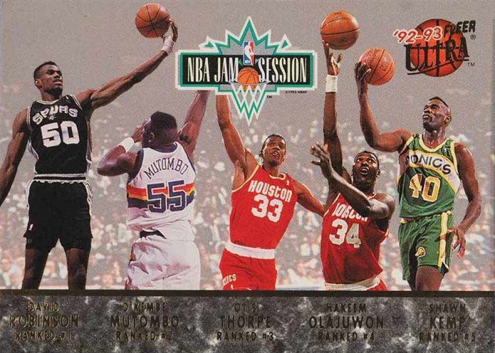 1992 Ultra Jam Session #1-10 # Basketball Card