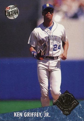 1992 Ultra Award Winners Ken Griffey Jr. #22 Baseball Card