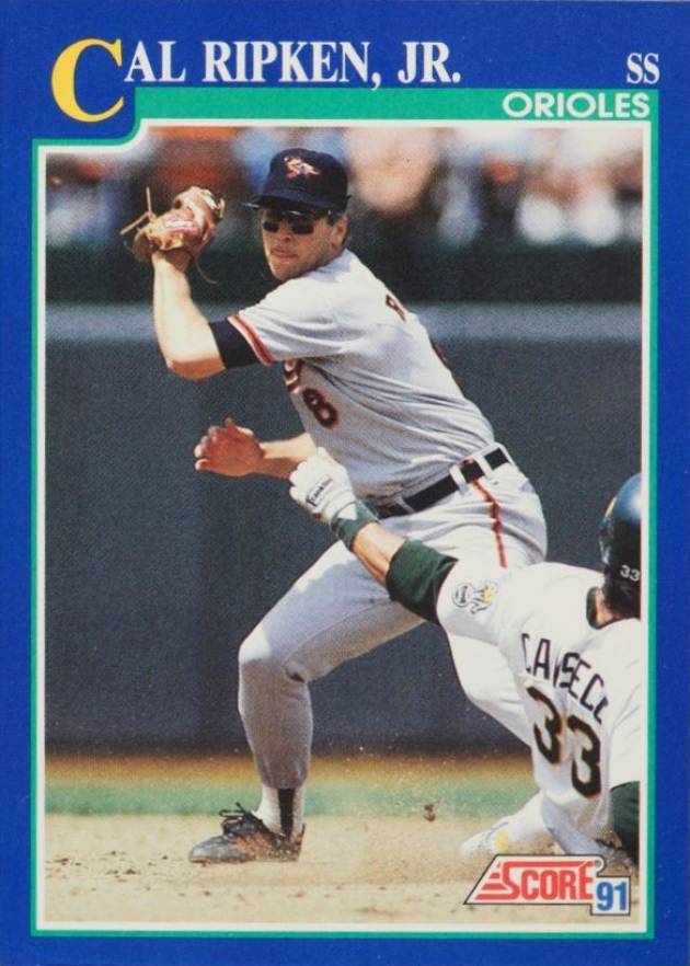 1991 Score Cal Ripken Jr. #95 Baseball Card