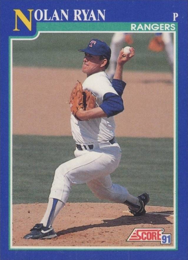 1991 Score Nolan Ryan #4 Baseball Card