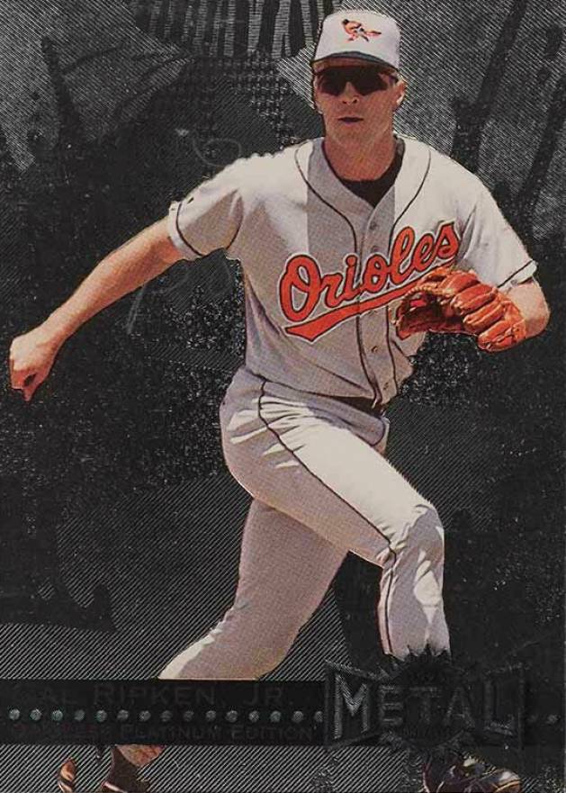1996 Metal Universe Cal Ripken Jr. #9 Baseball Card