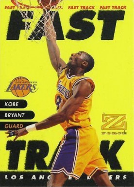 1997 Skybox Z-Force Fast Track Kobe Bryant #2 Basketball Card
