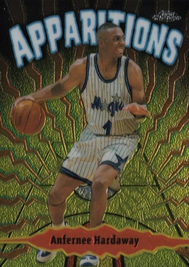1998 Topps Chrome Apparitions Anfernee Hardaway #A9 Basketball Card