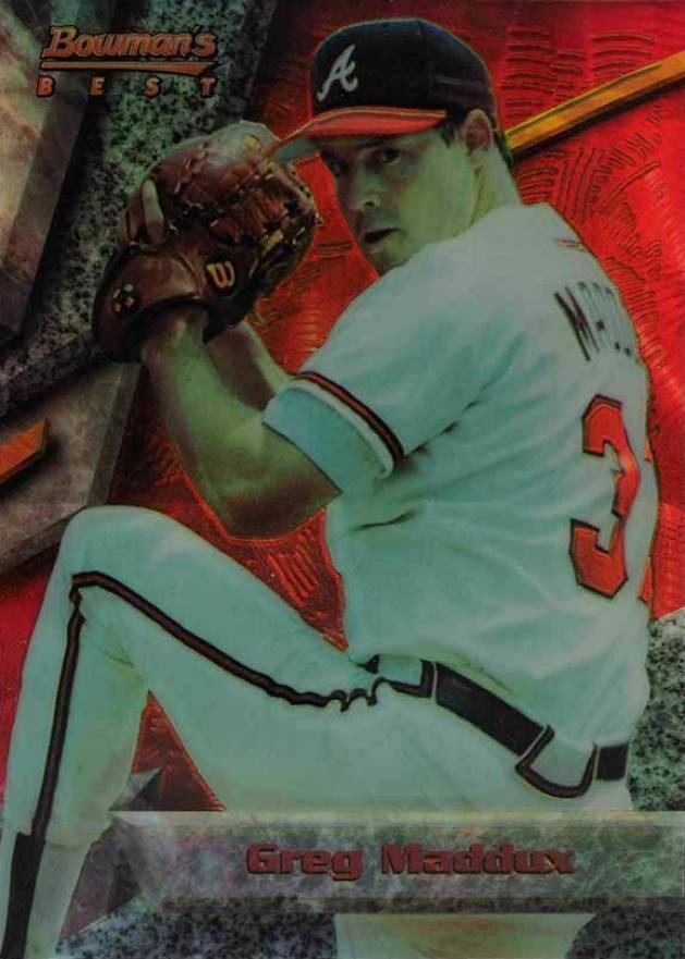 1994 Bowman's Best  Greg Maddux #36 Baseball Card