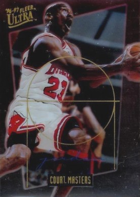 1996 Ultra Court Masters Michael Jordan #2 Basketball Card