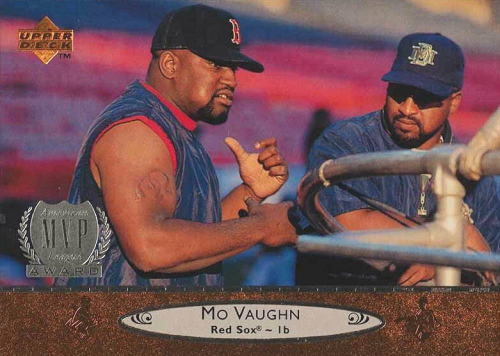 1996 Upper Deck Mo Vaughn #18 Baseball Card