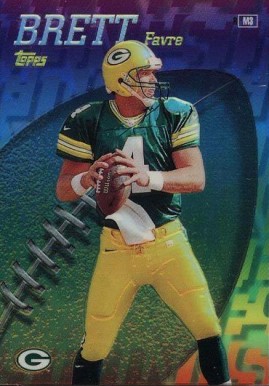 1998 Topps Mystery Finest Brett Favre #M3 Football Card