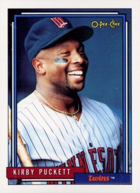 1992 O-Pee-Chee Kirby Puckett #575 Baseball Card