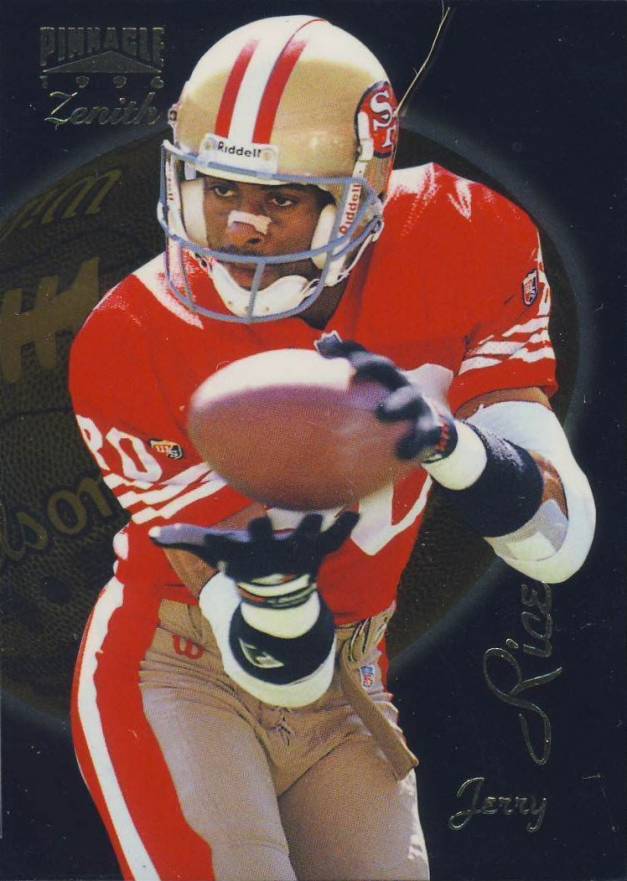 1996 Zenith Jerry Rice #Z-32 Football Card